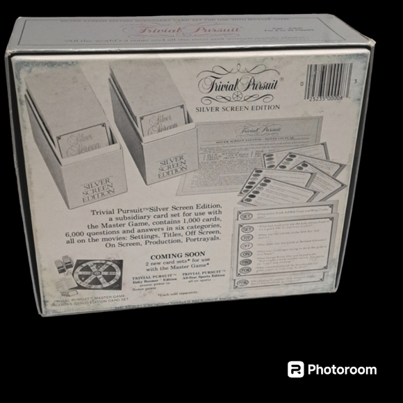 Trivial Pursuit Silver Screen Edition subsidiary card set - Picture 4 of 7